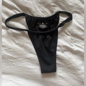 Shade & Shore Black Girls Swim Briefs